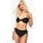 boohoo Womens Swimwear Essentials High Waist Brief - Black