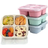 Shein Snack Divided Bento Lunch Box With Transparent Lids Reusable Meal Prep Lunch Adults No BPA Compartment Storage Food Container