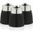 Swan Retro Black Kitchen Container 3pcs 1L