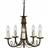 Elstead Lighting Minster Black/Gold Patina Pendant Lamp ∅ 37cm