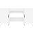 vidaXL 829516 White Skrivebord 50x140cm