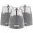 Swan Retro Gray Kitchen Container 3pcs 1L