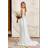 Coast Chiffon Cowl Back Detail Wedding Dress - Ivory