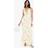 boohoo Floral Chiffon Maxi Slip Dress - Yellow