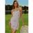 boohoo Womens Knitted Flower Detail Crochet Mini Dress - Purple