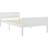 vidaXL Solid Pine Sengeramme 96X206cm