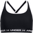 Under Armour Girl's Crossback Sports Bra - Black/White (1369971-001)