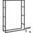 tectake Log Holder Tuby Firewood Rack 100.5 x 25 x 150 cm