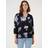 Kaffe Edita Amber Floral V-Neck Blouse - Blue
