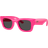 Ray-Ban Unisex RB4940 Wayfarer Puffer Solbriller Nylon Rosa Sort Firkantet