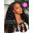 UNice 13x4 Pre-Everything Lace Frontal Natural Black Bouncy Water Wave Curly Wig