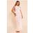 PrettyLittleThing Shape Cream Lace Maxi Skirt - White