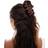 Accessorize XL Matte Wiggle Claw Clip in Chocolate Brown