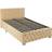 tectake Upholstered Beige Sengeramme 120x200cm