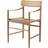 FDB Møbler Hesbjerg Oak Paper String Armchair