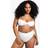 boohoo Womens Plus Swimwear Essentials Tummy Control High Waist Brief - White
