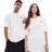 The North Face Mountain Sketch Vit T-shirt Med Tryck Baktill - Vit