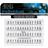 Ardell Duralash Individuals Knotted Flares Medium Black 56-pack