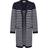 Saint Tropez Striped Open Cardigan Baritone Ice - Blue