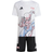 adidas Spider-Man Tee Set Kids - White/Black