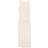 Mango Cotton Mix Boat Neck Midi Dress - Ecru