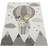 Paco Home Room Rug Cute Hot Air Balloon Clouds Cheerful Animals Pastel 47.2x66.9"