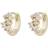 Snö of Sweden Envy Small Irregular Earring - Gold/Clear