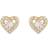 Snö of Sweden Nisi Heart Small Earring - Gold