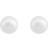 Snö of Sweden Brittany Pearl Earring - Gold/White