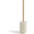 Dunelm Modern Luxe Ribbed Resin Toilet Brush