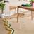 Elements Griffin White/Oak Kitchen Chair 77.5cm