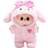 Shein Labobo Sitting Party Doll Outfit Pink Big Eared Rabbit 17cm