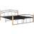 vidaXL Bed Frame Metal 90cm 160x200cm