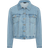 Yours Curve Denim Jacket - Light Blue