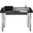 Core Products Dallas Carbon Grey/White Writing Desk 55.2x120.1cm