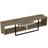 Decorotika Asal Oak/White/Black TV Bench 150x40cm