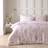 Dunelm Polycotton Duvet Cover Pink (260x220cm)