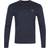 HUGO BOSS Kanovano Crew Neck Sweater with Logo - Dark Blue