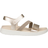 ecco Flowt Flat Sandal - Grey Rose Metallic