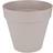 Elho Loft Urban Round Flower Pot - Warm Grey ∅24.5cm