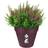 Elho Loft Urban Round Flower Pot - Mulberry Purple ∅24.5cm