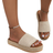 Shein Handmade Mesh Strap & Jute Sole Lightweight Comfortable Wedge Sandals For Women