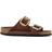 Birkenstock Arizona Big Buckle Natural Leather Patent - Clay Dark Brown