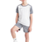 Nike Academy Crew T-Shirt Shorts Set Children - White