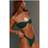 PrettyLittleThing Bandeau Knot Front Bikini Top - Emerald Green