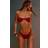 PrettyLittleThing Bandeau Knot Front Bikini Top - Magenta
