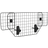 Pawhut Dog Guard Car Universal Trunk 90-120cm