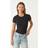 Stradivarius Basic Round Neck Bodysuit - Black