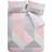 Catherine Lansfield Larsson Geo Duvet Cover Pink (200x135cm)