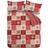 Catherine Lansfield Let It Snow Reversible Christmas Duvet Cover Red